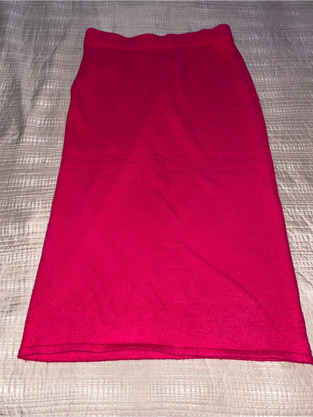 Eloquii Bright Fuchsia Maxi Pencil Skirt